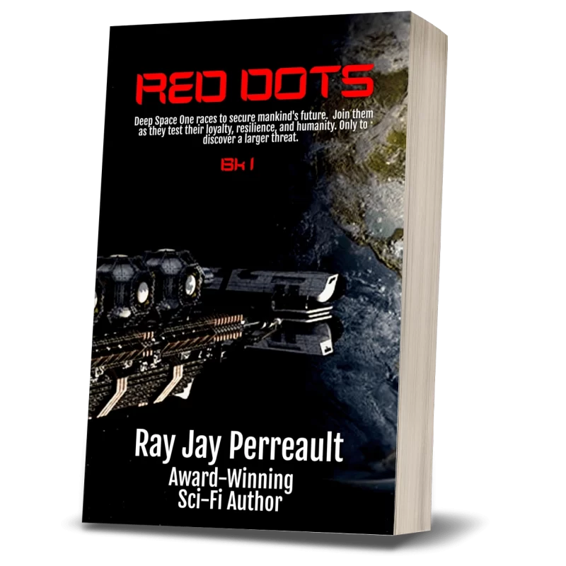 "Red Dots" by Ray Jay Perreault