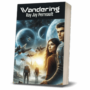 "Wandering" book cover by Ray Jay Perreault