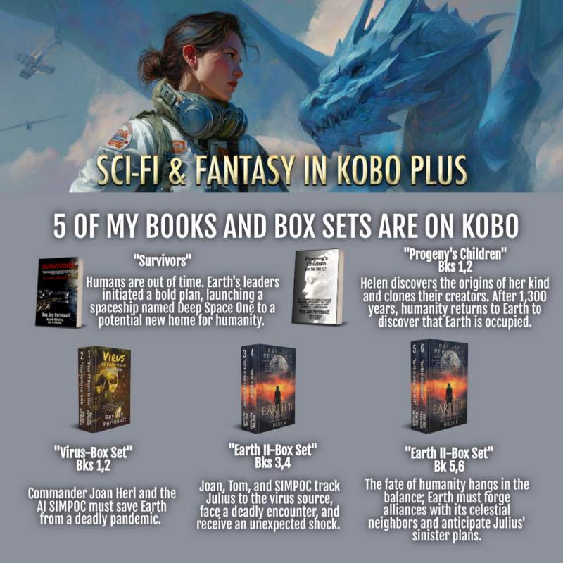 5 of Ray Jay Perreault's Sci-Fi Books on KOBO