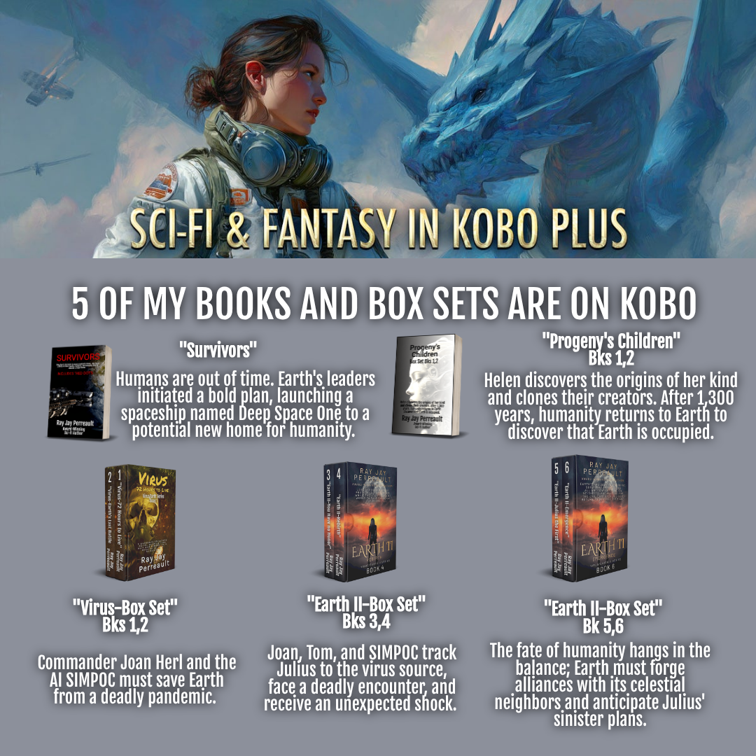 5 of Ray Jay Perreault's Sci-Fi Books on KOBO