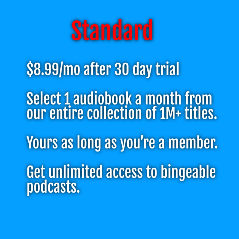 Audible Standard Plan