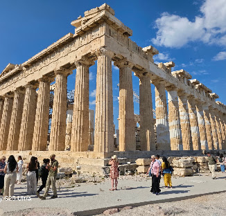 Exciting C-130 Flight to Athens and the Parthenon 2 C-130 Athens